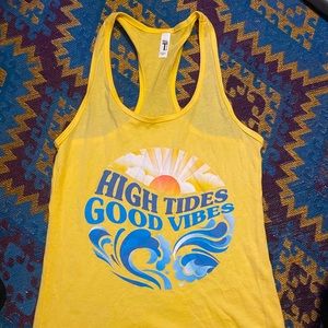 High Tide Good Vibes tank